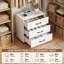 Table de chevet plus large 21,7 "avec station de charge, table de chevet-128924438-130812916