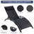 60'' Long Reclining Chaise Lounge Set with Cushions and Table-88414029