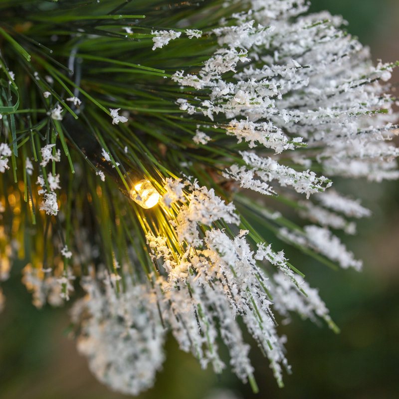 Lighted Artificial Fir Christmas Tree
