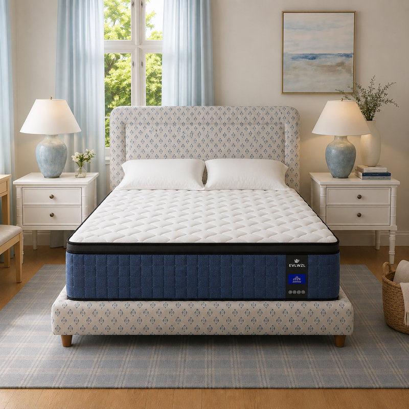 12" Carbon Cooling Hybrid Mattress, Full