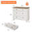Scarlett End Table For Bedroom With 3 Drawers, Mid Century Modern Wooden Closet Storage Organizer-72074893-95739568