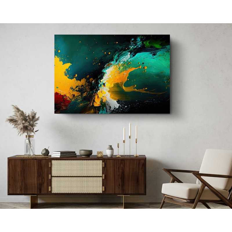 Reproduction d'art sur toile, H 40 po x l 60 po x P 1 po