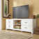 Modern TV Cabinet With Spacious Drawers And Open Shelving – Available In Two Colors, Featuring Anti-Tipping Design And  Metal Rails