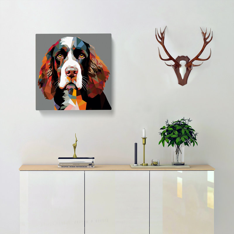 English Springer Spaniel Constructivism No.1 - Print