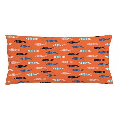 Peach Rectangular Pillow Cover