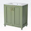 Meuble-lavabo 30 po avec lavabo en résine