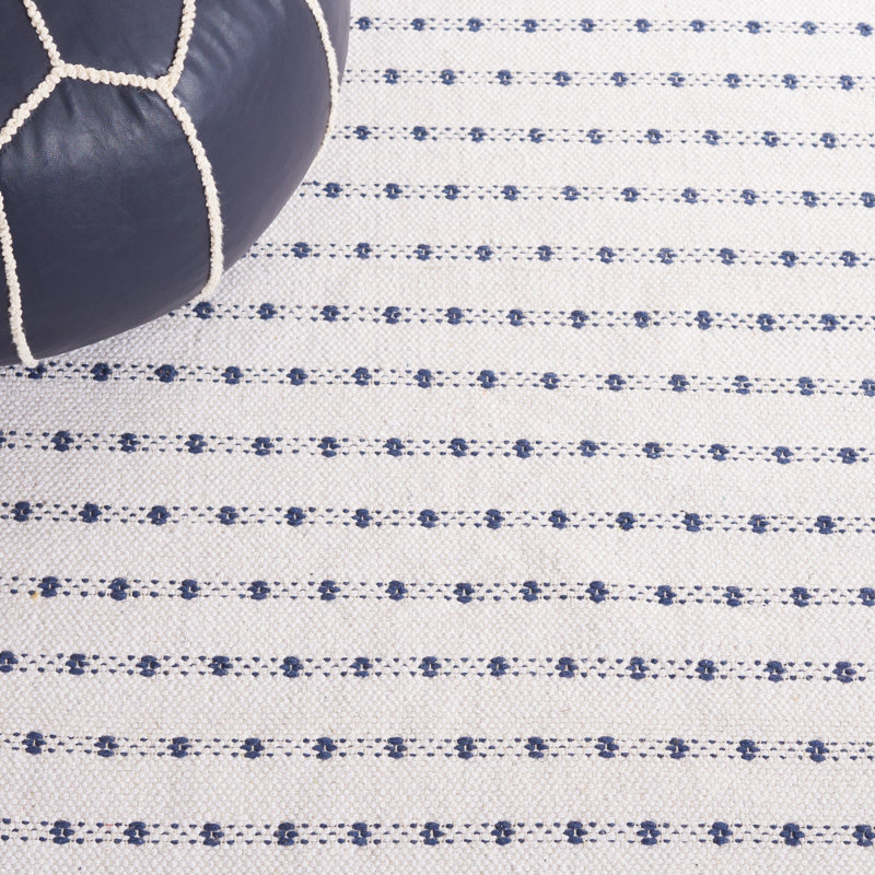 Tapis en coton à tissage plat Aitken, Rectangle 6 pi x 9 pi