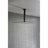 16" Matte Black Bathroom Luxury Shower Head-126409527