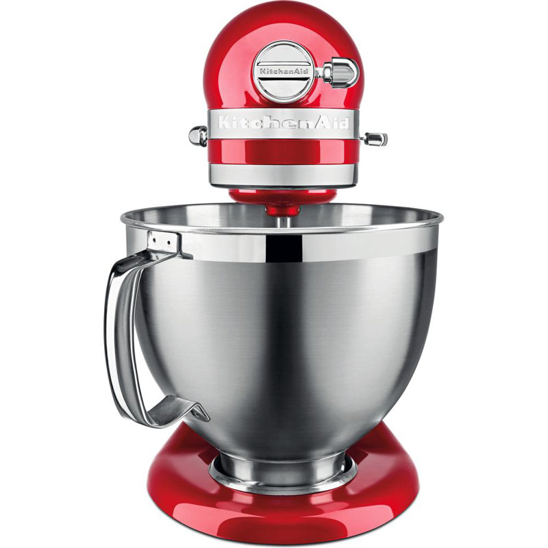 KitchenAid 4.8L Artisan Premium Tilt-Head Mixer with Extra Accessories, Red