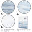 «White Grey Line Art Serene Seascapes II», reproduction-1068911751-1068911749