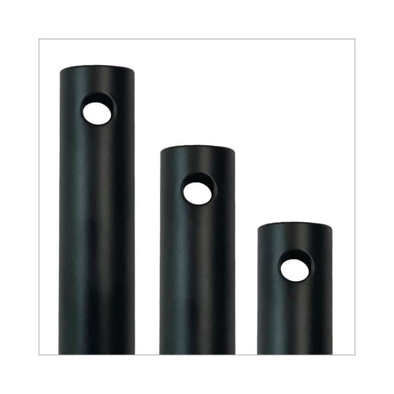 Down Rod, 48" H x 0.75" W x 0.75" D, Matte Black