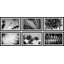 Summer Palms and Waves Hexaptych - Ensemble de 6 reproductions de photos sur papier encadrées-1589573037-1584301321