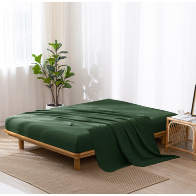 Drap plat 100% coton lavé MooMee