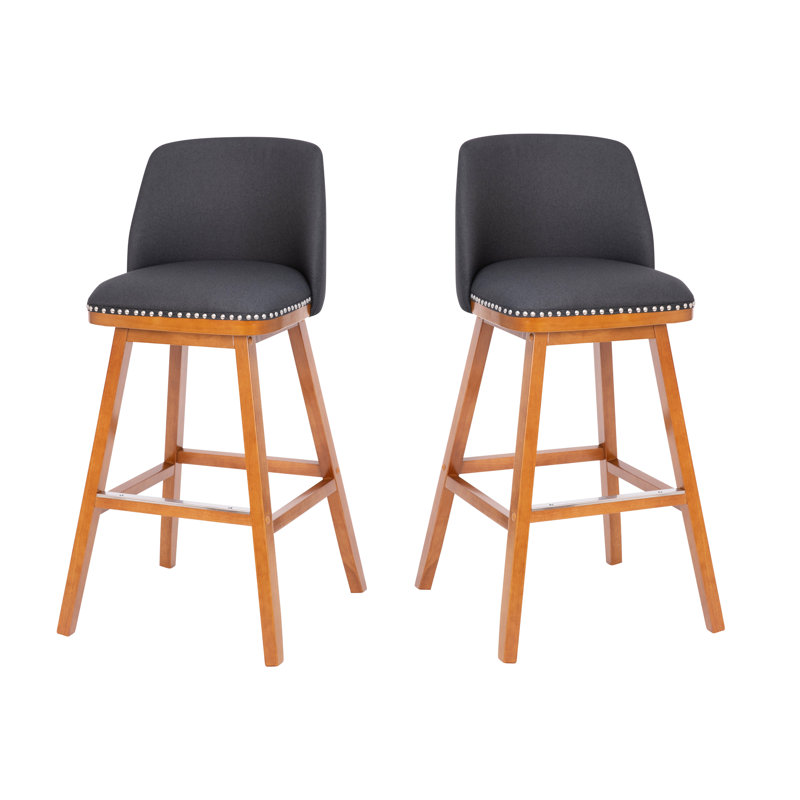 Tabouret 31 po Nina, Gris anthracite