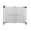 Qdos Crystal Hardware Mounted Gate