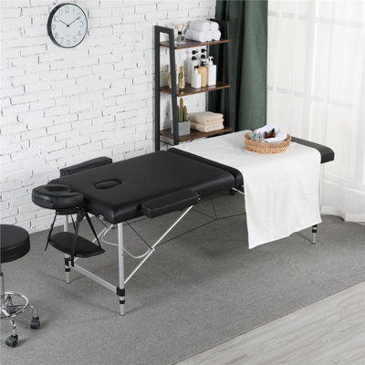 Creggan 83.9'' Rectangular Adjustable Folding Table