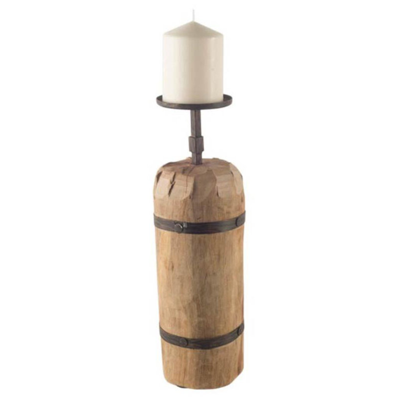 Tabletop Candlestick, 19" H x 5" W x 5" D
