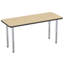 Table rectangulaire d'activité rectangulaire avec pieds réglables-49447499-99105923-124943183