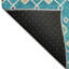 Tapis bleu sarcelle lavable à la machine de qualité supérieure Prisco-1975966151