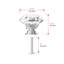 Bouton cristal