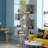 70''H X 31''W 2 PCS Wiltraud Geometric Bookcase-1607724335