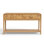 Mid-century Modern Wood Console Table Burl Veneer Oak Finish Sofa Table Entryway Table With Drawer