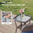 5-Piece Patio Furniture Set, All-Weather Outdoor Seating Set With Club Chairs & Coffee Table-1134469774