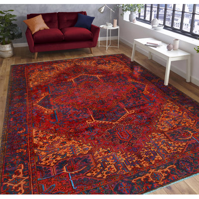 Khylar Heriz Blane Red Rug