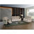 Global United Transitional Microfiber Fabric Upholstered Sofa