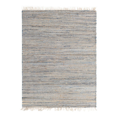 Holly-Rose Cotton Striped Indoor Rug