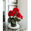 Buisson de géranium artificiel rouge 15 po-1385611569