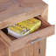 Medway 50cm W Solid Wood Bedside Table-19763907
