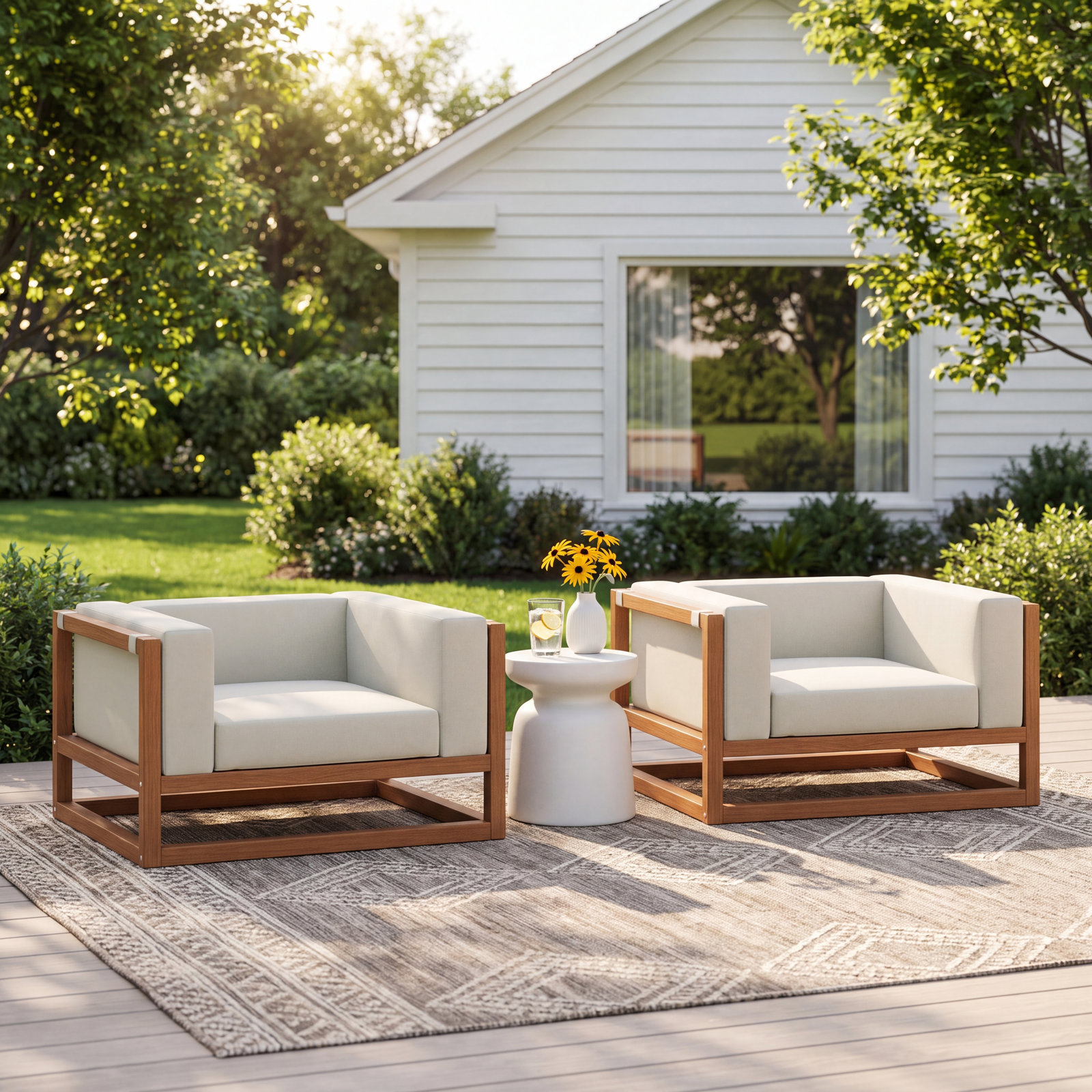Newbury Sunbrella® Patio Lounge Chair