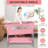 Baby Bassinet And Bedside Sleeper For Baby , 7 Height Adjustable Bedside Bassinet With Wheels-110145513