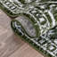 Dazzle Green/White Disa Vintage Medallion Soft Rug-47446024
