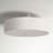Bazilijus Fabric Semi Flush Mount-704683683-704683681