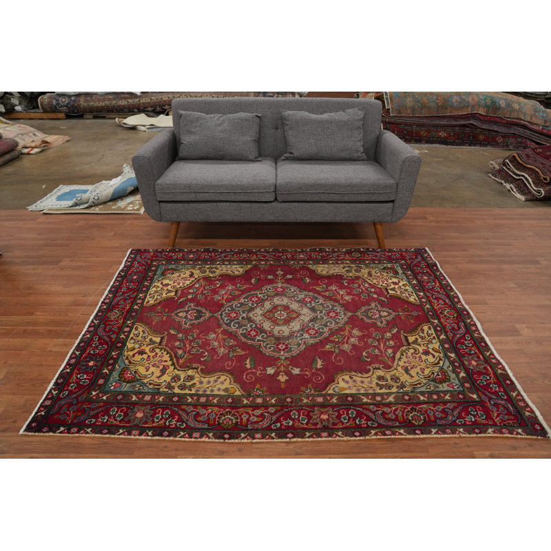 Tapis traditionnel oriental en laine 5x6