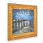 «Starry Night Over The Rhone» encadré sur bois par Vincent Van Gogh