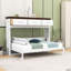 Lit escamotable simple en bois avec 3 tiroirs