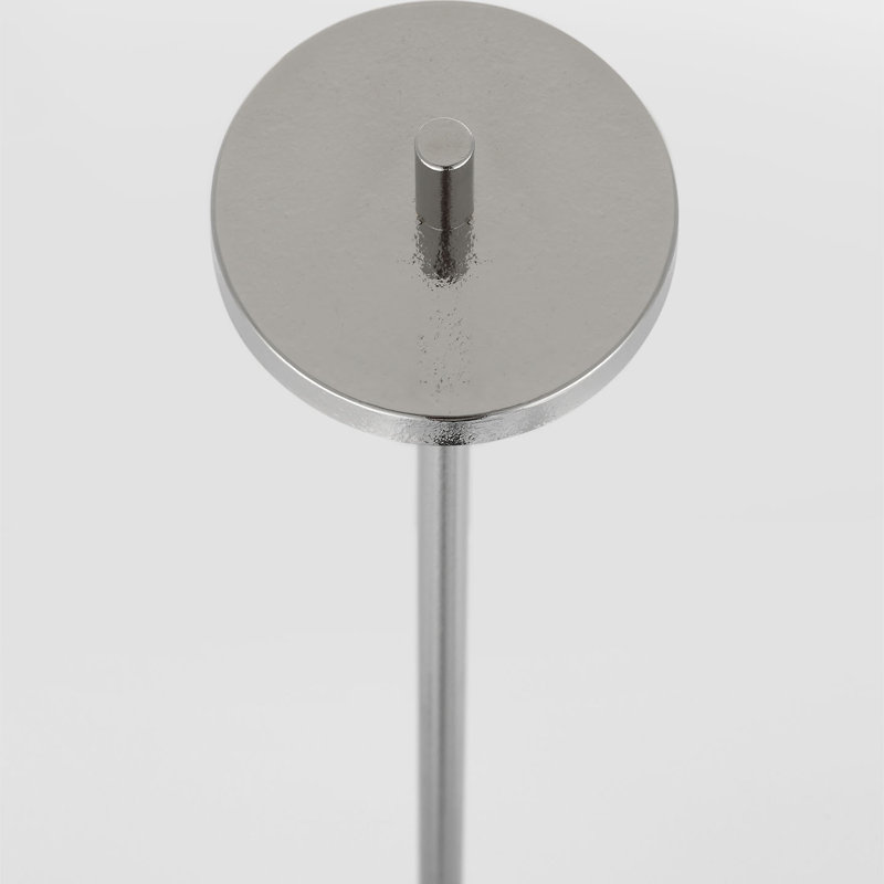 Kelly Wearstler Sene Rechargeable Table Lamp, 23" H x 5" W x 5" D, Silver, 1.6 W
