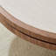Table de bout ronde moderne avec plateau en pierre frittée-790984069
