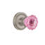 Rope Rosette with Crystal Pink Door Knob-362242203-362242196