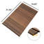 Tapis de bain Roll-up Teak