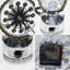 Horloge en métal