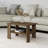 Rustic Coffee Table with Wall-Mount Option, Antique Walnut Finish, 23.6 x 14.6 x 14.6 inches | 100% Melamine Coated Particle Board, 0.71 inches Thick | Features Multiple Shelves, Stylish and Functional Design for Living Room-1898843965