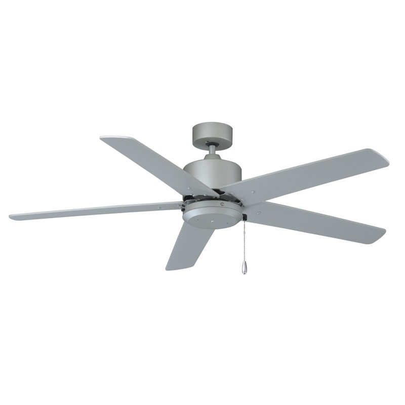 Ventilateur de plafond 5 pales Aldea, Gris