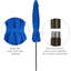 Nichoel 8' Market Sunbrella Umbrella-360079094