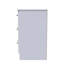 Fully Assembled Louberta 3 Drawer Bedside Cabinet-1339505419