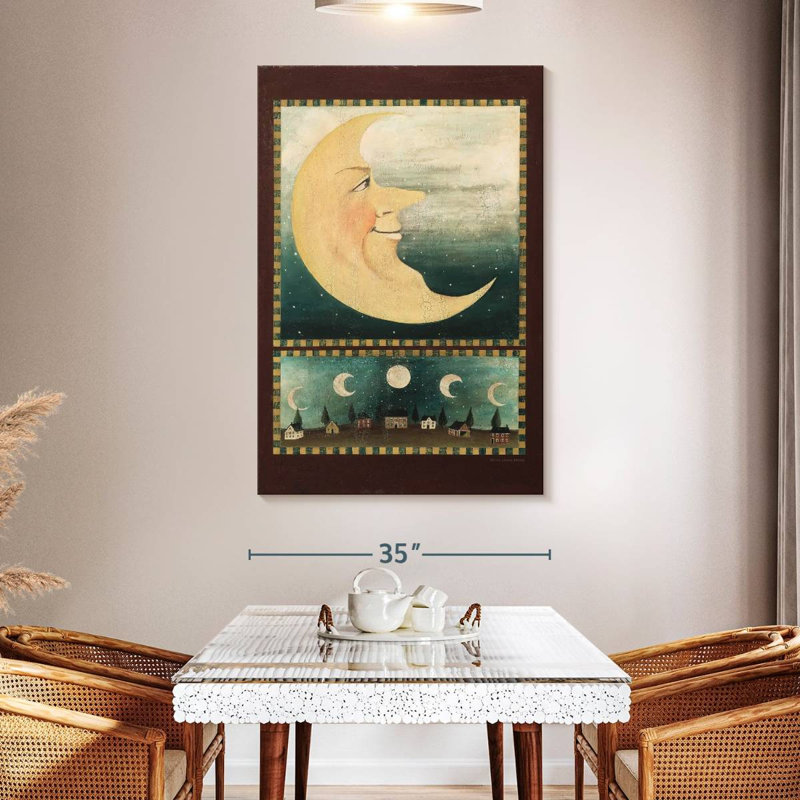 Oberle Moon Cycles, 51" H x 34" W