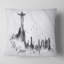 Coussin silhouette paysage urbain Rio De Janeiro-30967870-30967864-30967868